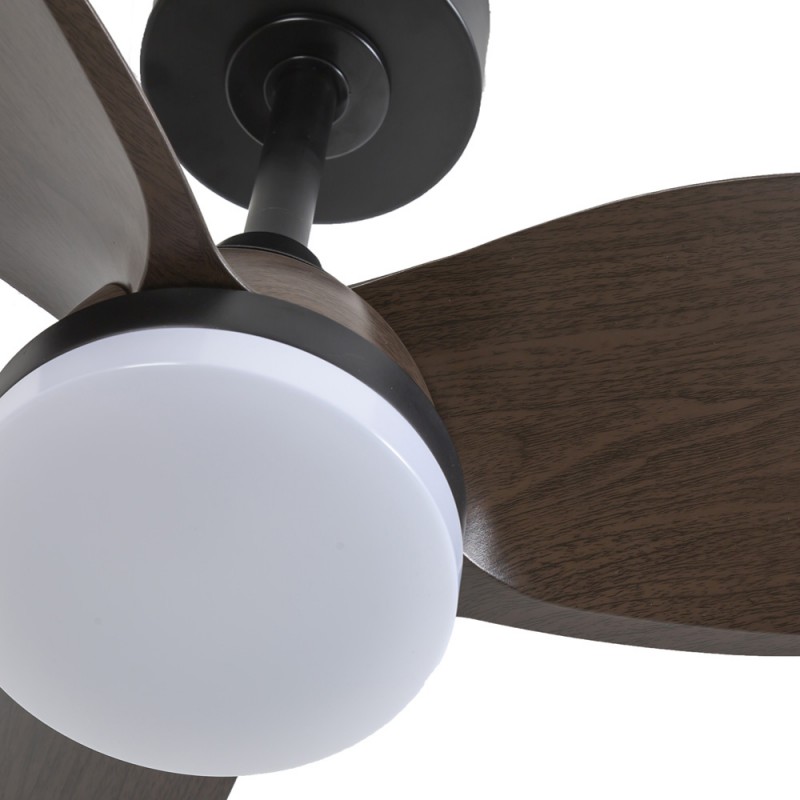 Ventilador de Techo Byan Mini 18w LED con Mando a Distancia - Diseño Moderno Ø60cm | CristalRecord