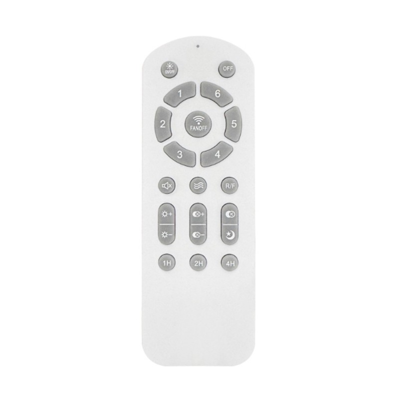 Ventilador de Techo LED con Aspas Retráctiles LANDER Negro 72W CCT | CristalRecord