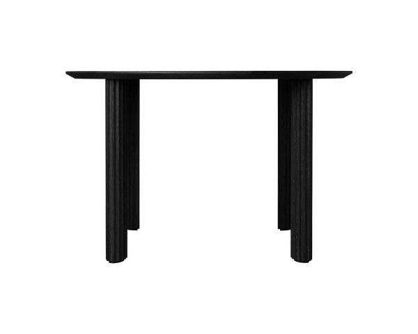 Mesa de comedor COMFORT CIRCLE - UMAGE - Roble Negro