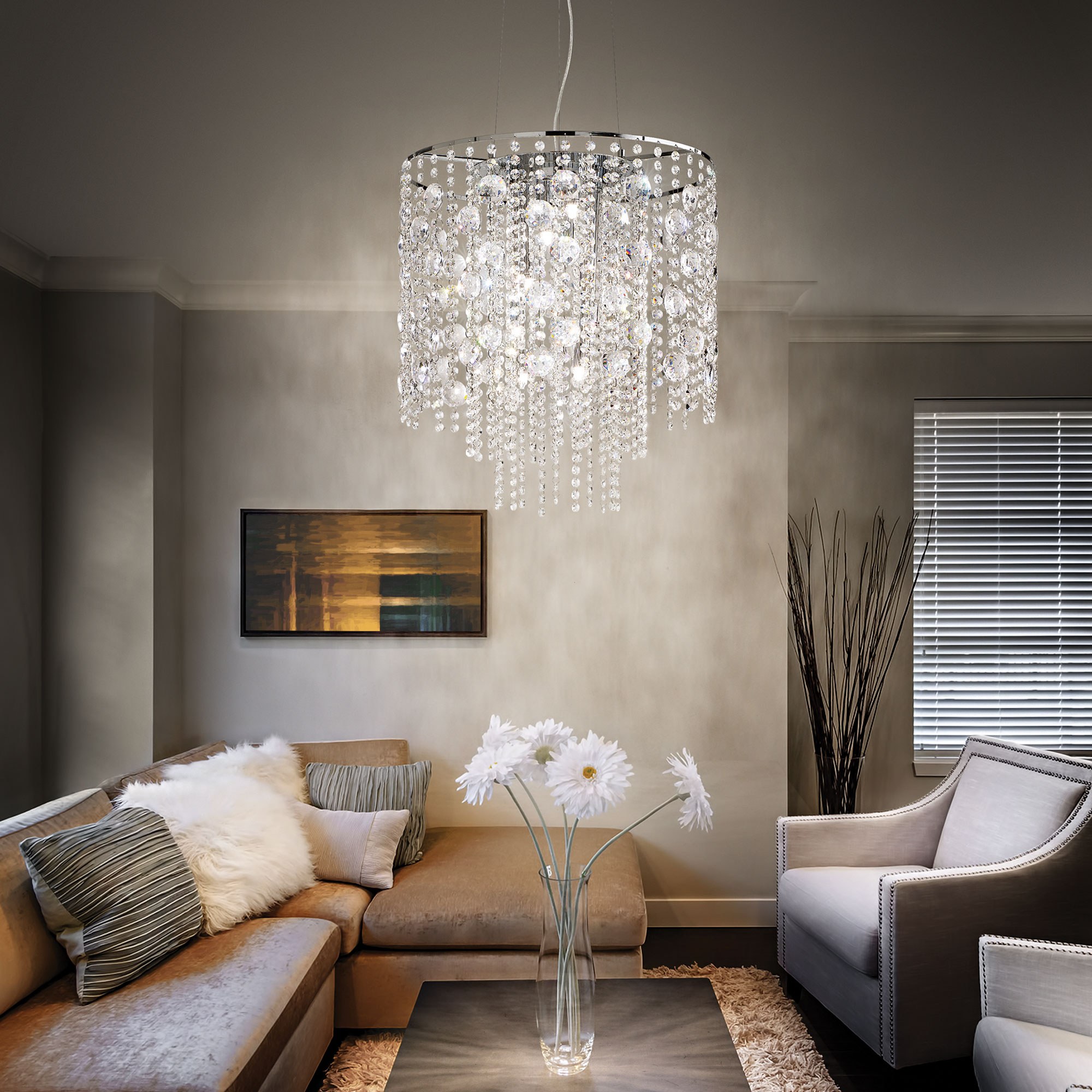 Lámpara Colgante Evasione SP8 de Ideal Lux: Un Toque de Elegancia y Brillo | Ideal lux 
