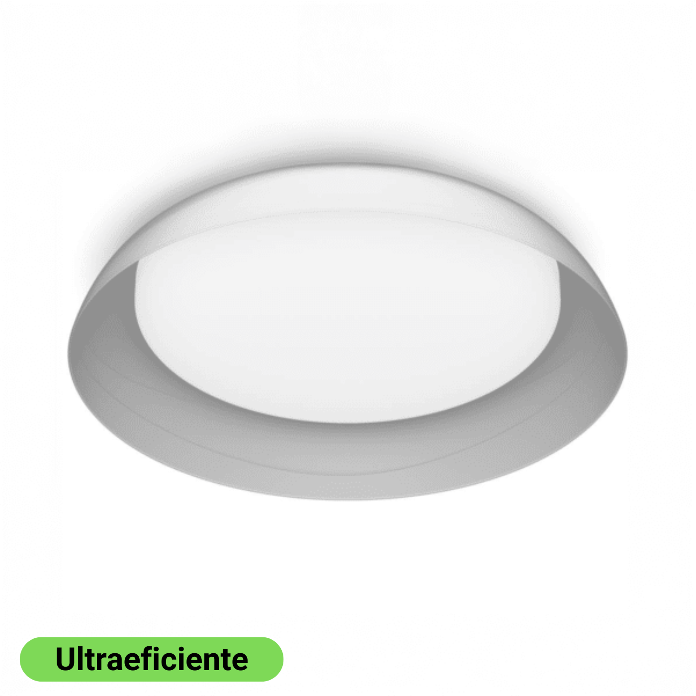Plafón LED Fleta Translúcido con Luz Cálida (3 Intensidades) | Philips 
