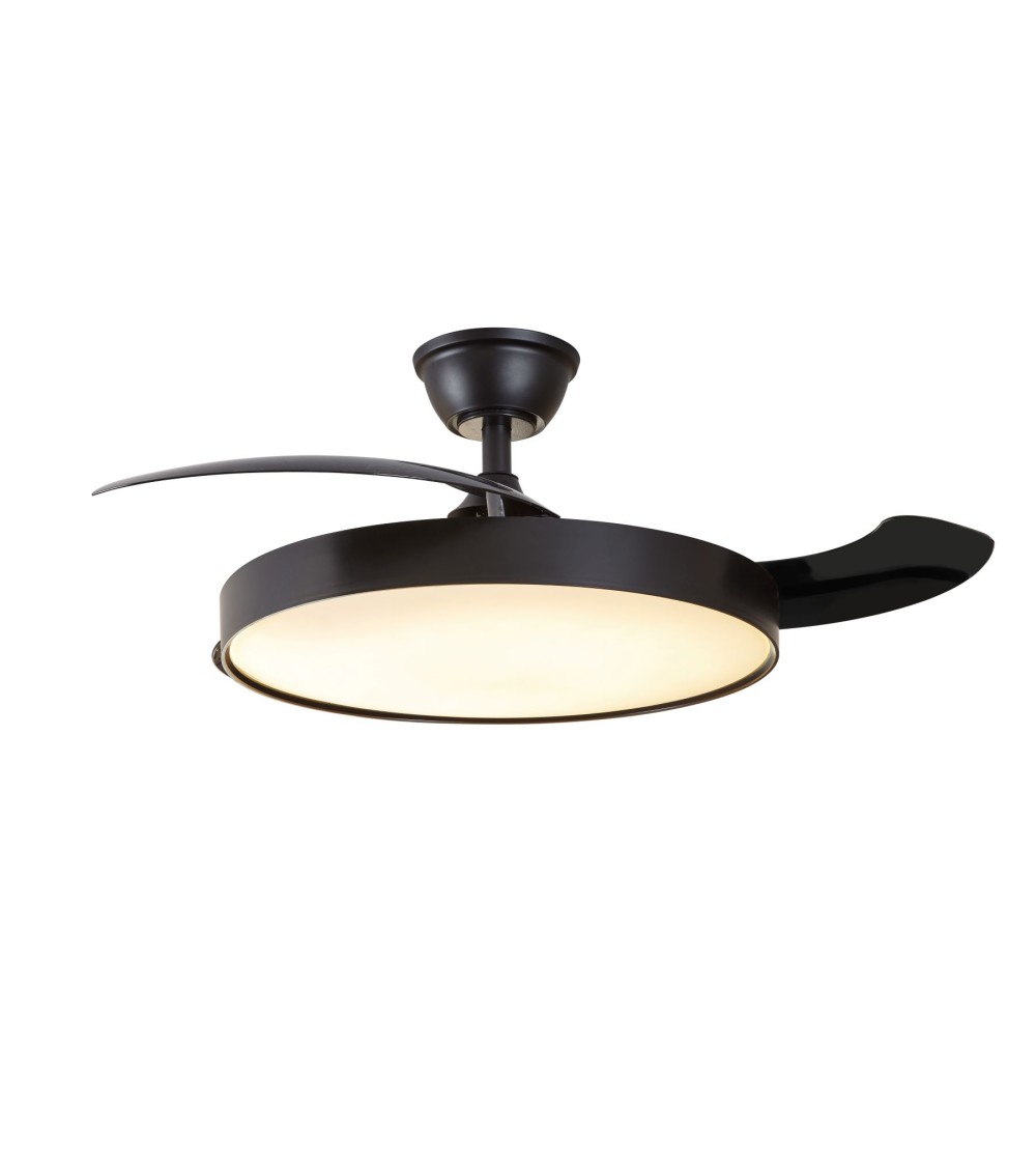 VENTILADOR DE TECHO SIDNEY NEGRO CCT 1100Ø | JUERIC