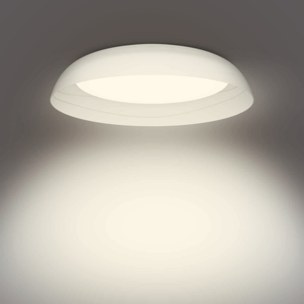 Plafón LED Fleta Translúcido con Luz Cálida (3 Intensidades) | Philips 