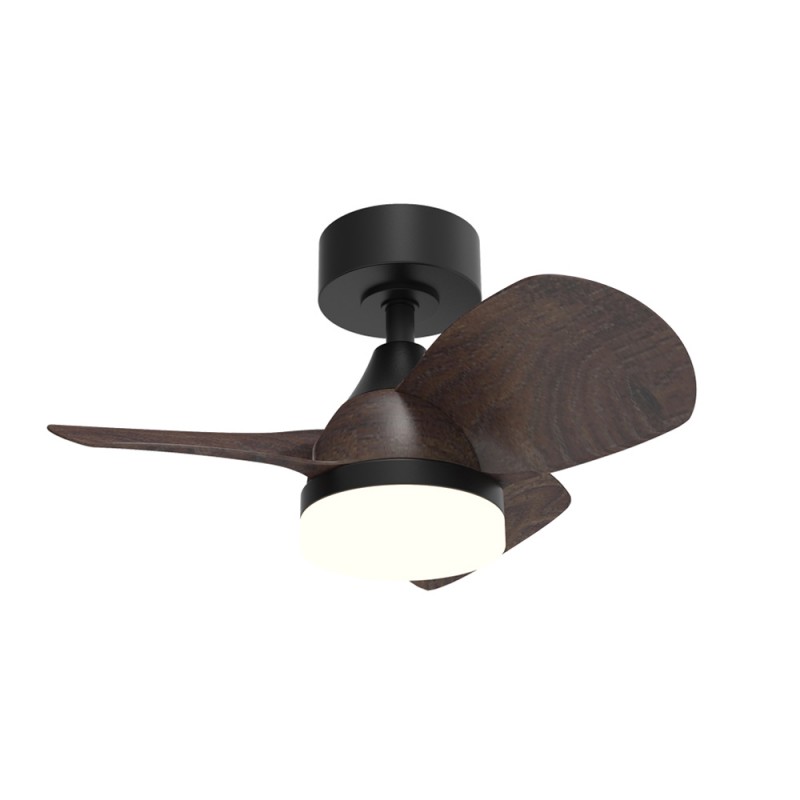 Ventilador de Techo Byan Mini 18w LED con Mando a Distancia - Diseño Moderno Ø60cm | CristalRecord