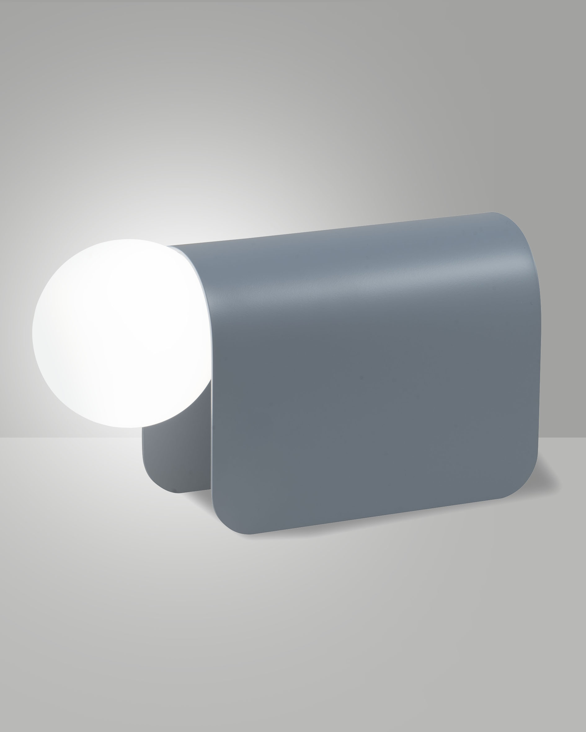 Lámpara de Mesa Fabas Luce Birba Azul Ø100 mm G9