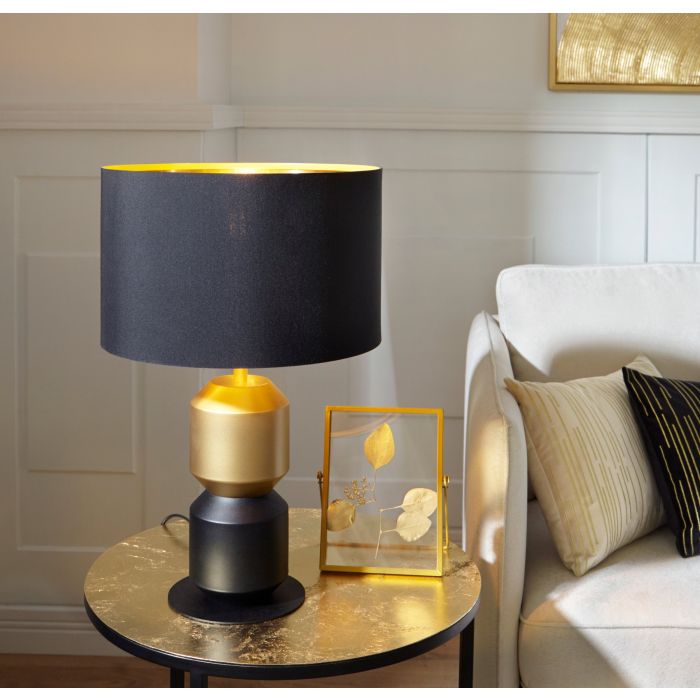 EGLO LAURIGNANO 390188 Lámpara de mesa negra E27