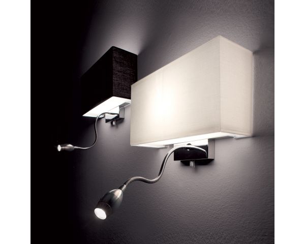 Aplique de pared HOTEL AP2 - Ideal Lux - Blanco