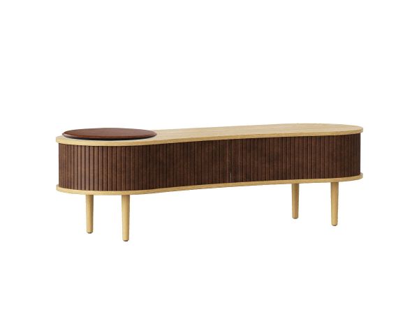 Mueble auxiliar AUDACIOUS TV BENCH ROBLE - UMAGE - Hazelnut