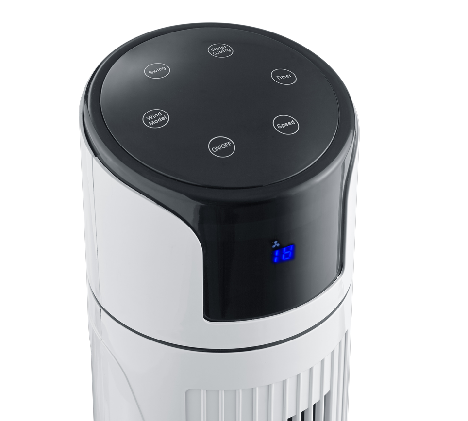 Ventilador de Pie con Humidificador Trio ICEBERG | Mando a Distancia