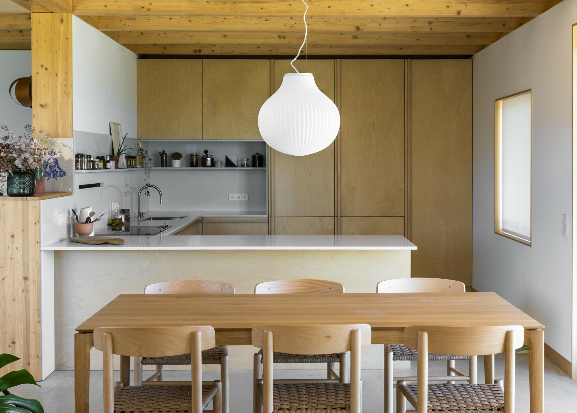 Lámpara Colgante Isabelle 400 Blanca de Faro | Diseño Moderno