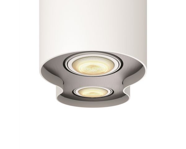 Foco doble PILLAR - Philips Hue - Blanco