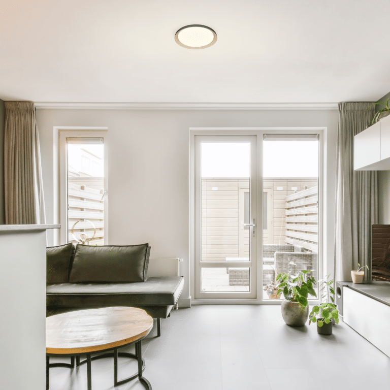 Plafón LED Philips PEBBLO Ultra Eficiente 10W - Elige tu Tono de Luz Color:Negro | Philips