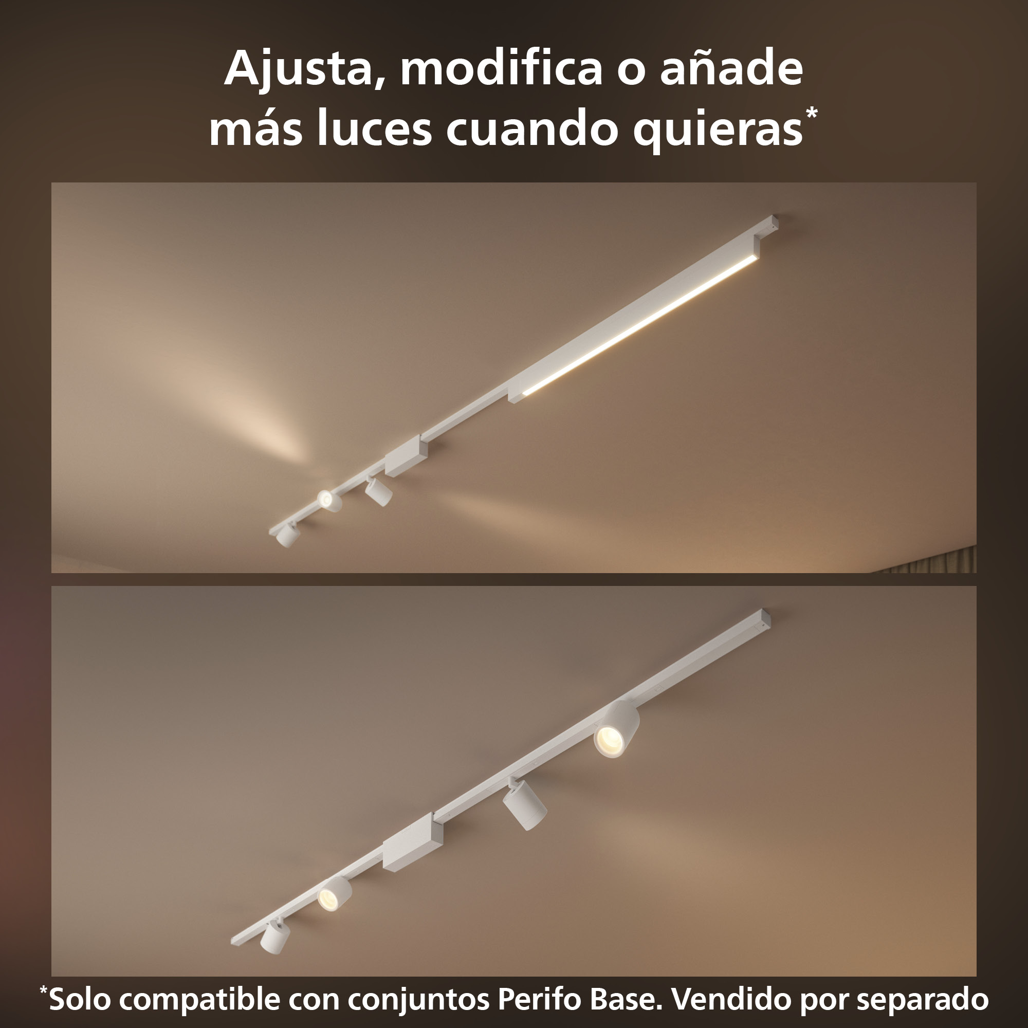 Kit Perifo Color 4 Focos Zigbee & BT - Philips Hue