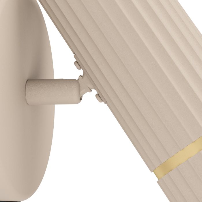 Caminia Aplique pared led con 1 bombilla gu10 color Arena | Eglo