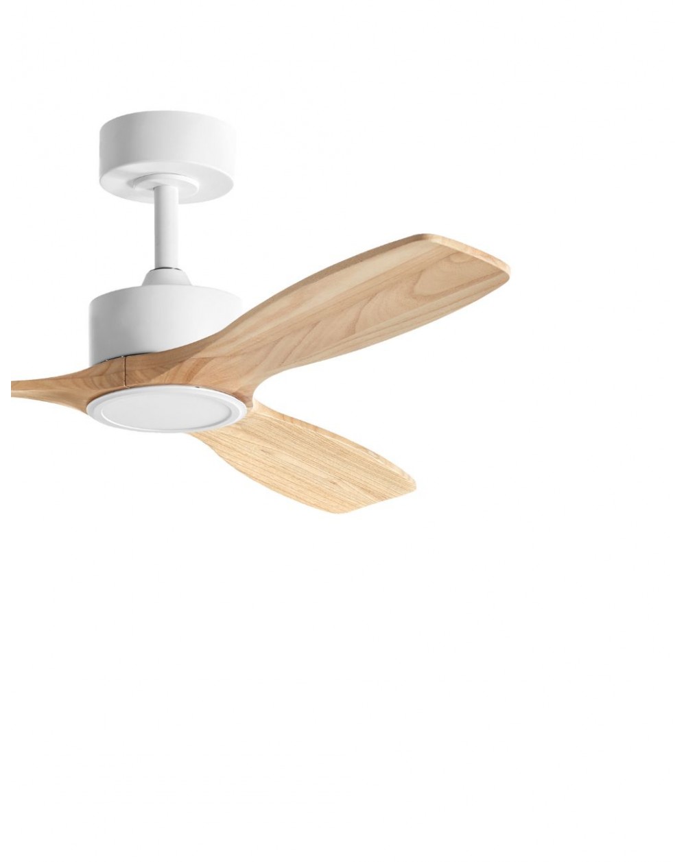 Ventilador Santorini M 90cm. madera y luz led | Mdc Lighting